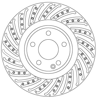 Bremsscheibe TRW DF6633S