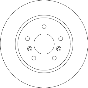Bremsscheibe TRW DF6787