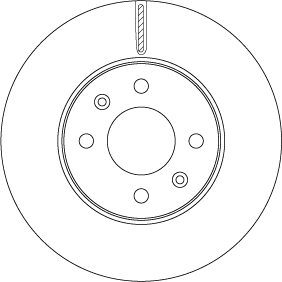 Bremsscheibe TRW DF6794