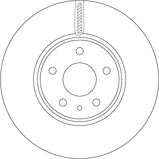 Bremsscheibe TRW DF6811