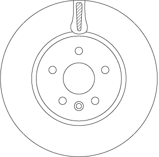 Bremsscheibe TRW DF6820