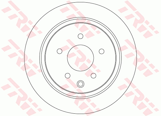 Bremsscheibe TRW DF7369