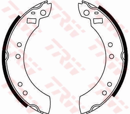 Bremsbackensatz TRW GS6124