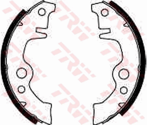 Bremsbackensatz TRW GS8021