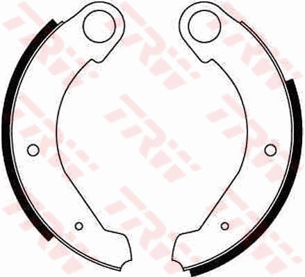 Bremsbackensatz TRW GS8053