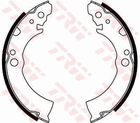 Bremsbackensatz TRW GS8157