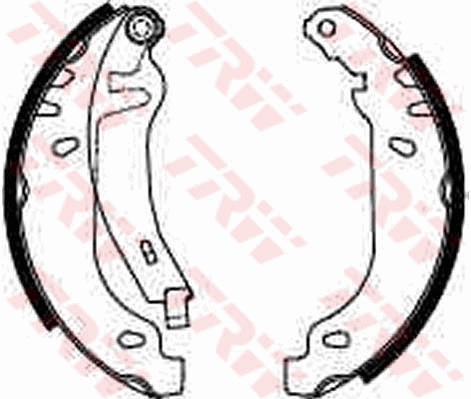 Bremsbackensatz TRW GS8211