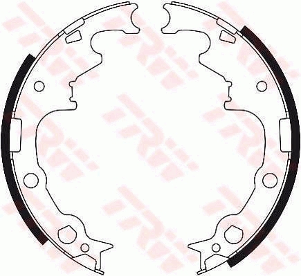 Bremsbackensatz TRW GS8413