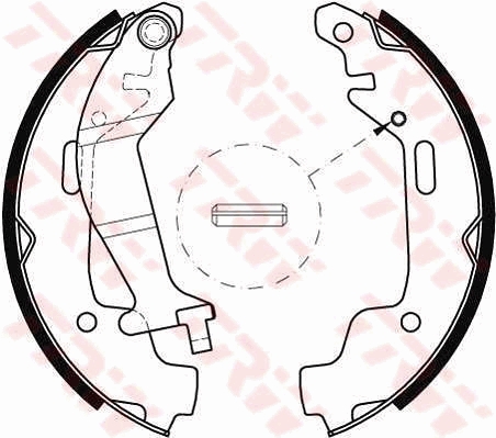 Bremsbackensatz TRW GS8468