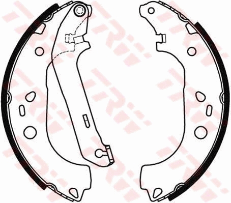 Bremsbackensatz TRW GS8471