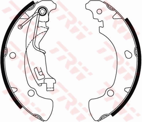 Bremsbackensatz TRW GS8488