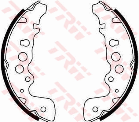 Bremsbackensatz TRW GS8670