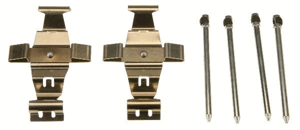 Zubehörsatz, Scheibenbremsbelag TRW PFK623