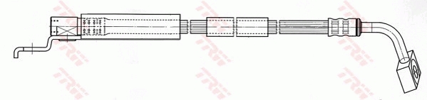 Bremsschlauch TRW PHD401