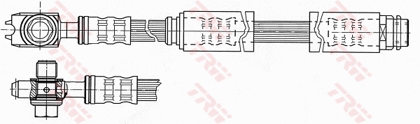 Bremsschlauch TRW PHD946