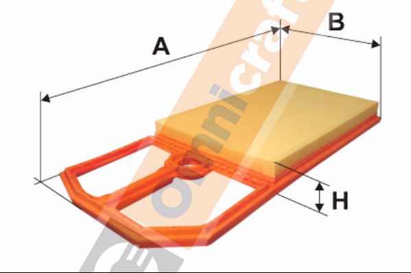 Luftfilter Omnicraft 2133007