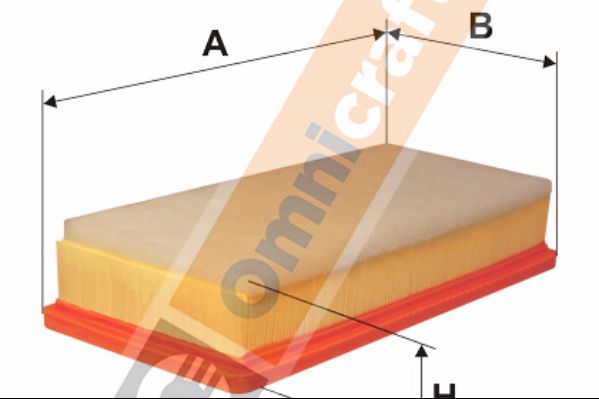Luftfilter Omnicraft 2134226