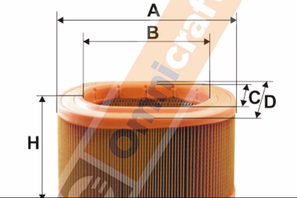 Luftfilter Omnicraft 2133105