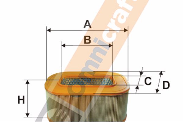 Luftfilter Omnicraft 2133033