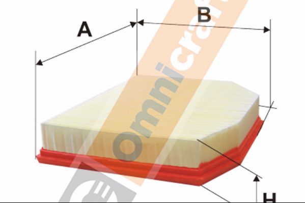 Luftfilter Omnicraft 2133802