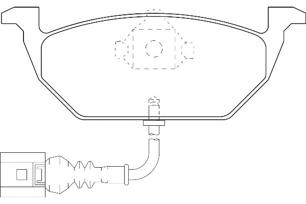 Bremsbelagsatz, Scheibenbremse Omnicraft 2134835