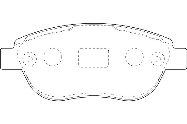 Bremsbelagsatz, Scheibenbremse Omnicraft 2134852