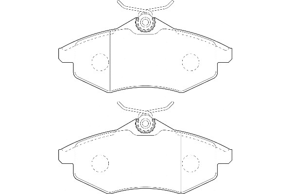 Bremsbelagsatz, Scheibenbremse Omnicraft 2134866