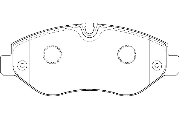 Bremsbelagsatz, Scheibenbremse Omnicraft 2134888