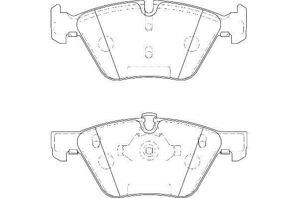Bremsbelagsatz, Scheibenbremse Omnicraft 2134912