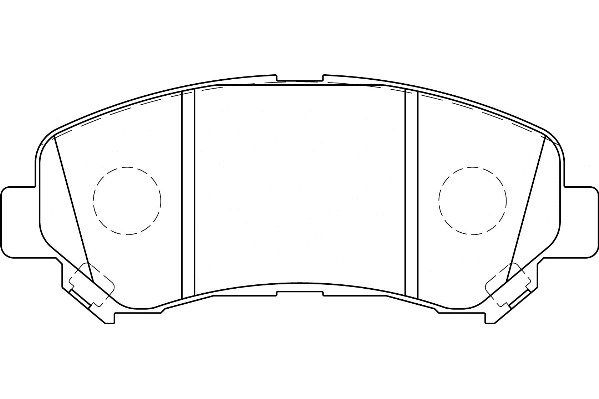 Bremsbelagsatz, Scheibenbremse Omnicraft 2134918