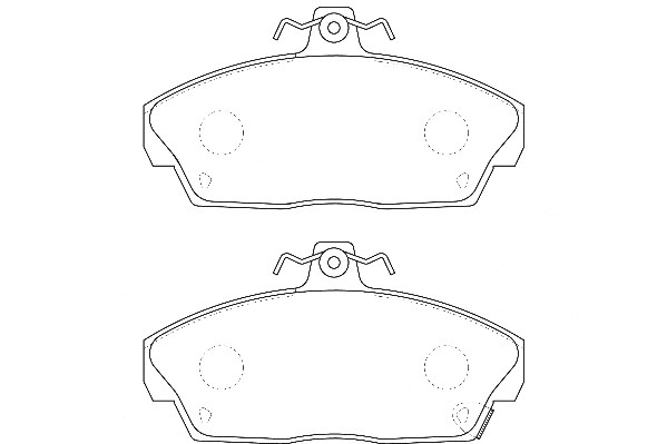 Bremsbelagsatz, Scheibenbremse Omnicraft 2134922
