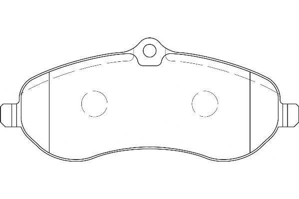 Bremsbelagsatz, Scheibenbremse Omnicraft 2134924