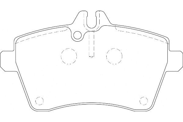 Bremsbelagsatz, Scheibenbremse Omnicraft 2134942