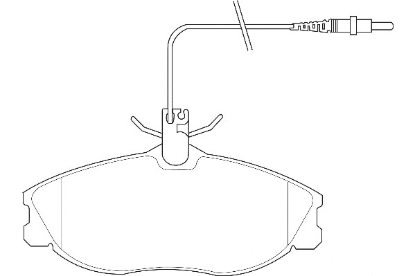 Bremsbelagsatz, Scheibenbremse Omnicraft 2134944