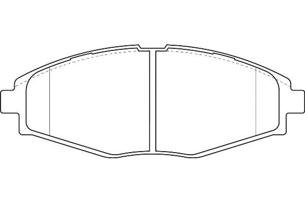 Bremsbelagsatz, Scheibenbremse Omnicraft 2134952