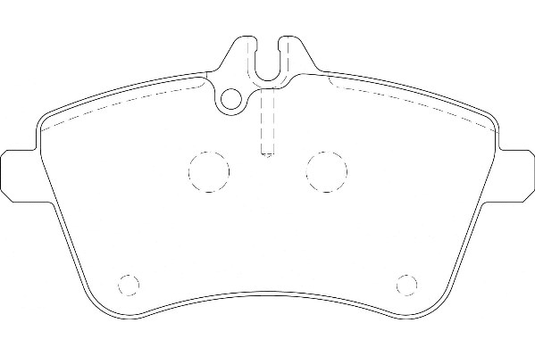 Bremsbelagsatz, Scheibenbremse Omnicraft 2134978