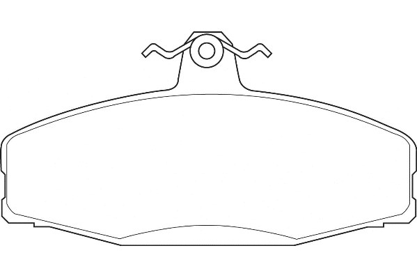 Bremsbelagsatz, Scheibenbremse Omnicraft 2134980