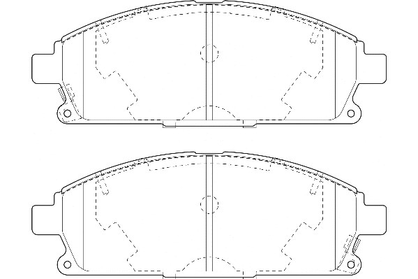 Bremsbelagsatz, Scheibenbremse Omnicraft 2134984