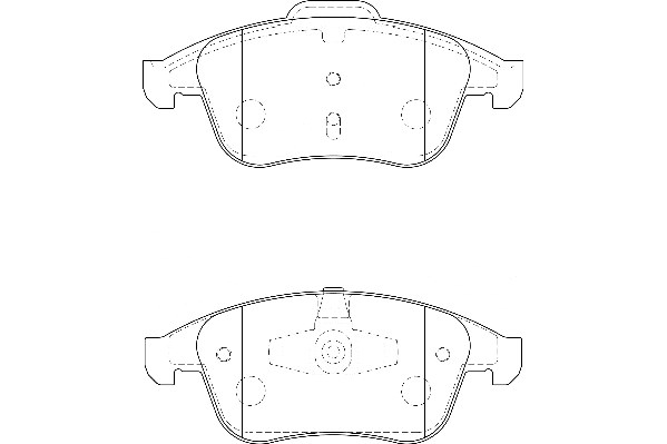 Bremsbelagsatz, Scheibenbremse Omnicraft 2135006