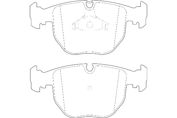 Bremsbelagsatz, Scheibenbremse Omnicraft 2135024