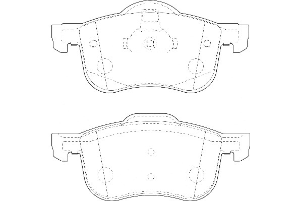 Bremsbelagsatz, Scheibenbremse Omnicraft 2135124