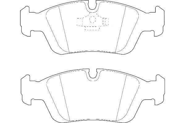 Bremsbelagsatz, Scheibenbremse Omnicraft 2135128