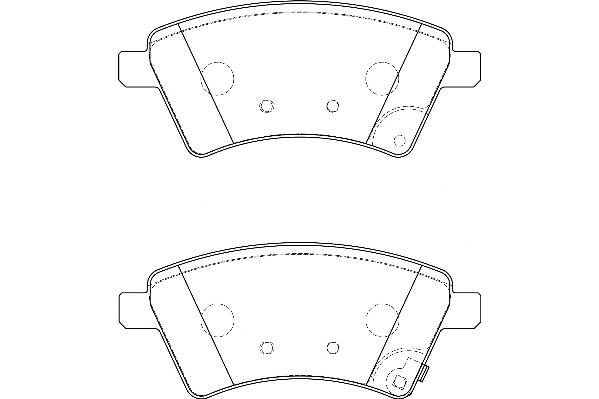 Bremsbelagsatz, Scheibenbremse Omnicraft 2135138
