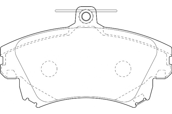 Bremsbelagsatz, Scheibenbremse Omnicraft 2135148