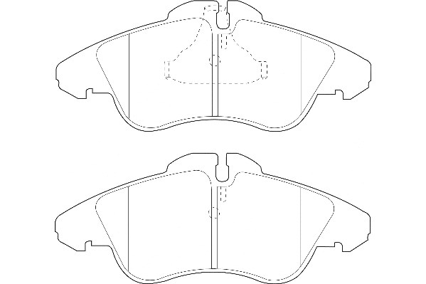 Bremsbelagsatz, Scheibenbremse Omnicraft 2135160