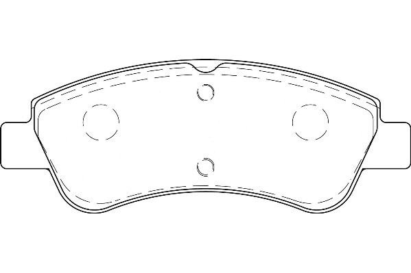 Bremsbelagsatz, Scheibenbremse Omnicraft 2135166