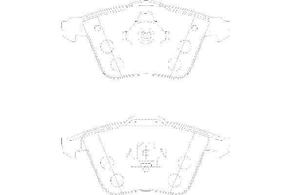 Bremsbelagsatz, Scheibenbremse Omnicraft 2135174