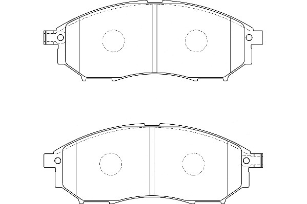 Bremsbelagsatz, Scheibenbremse Omnicraft 2135178