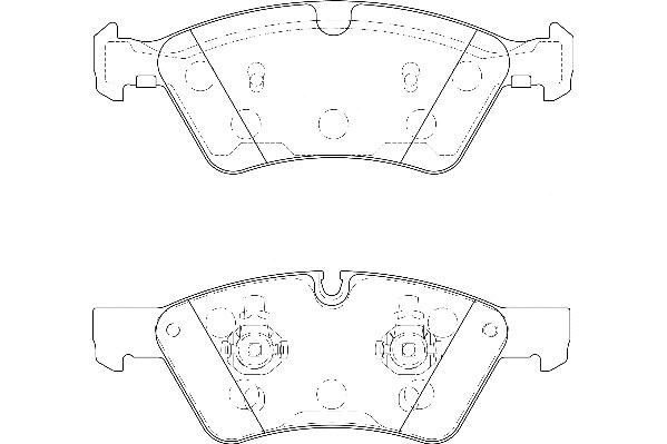 Bremsbelagsatz, Scheibenbremse Omnicraft 2135180