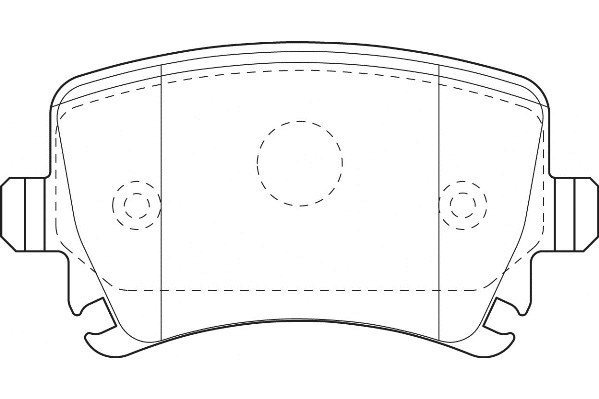 Bremsbelagsatz, Scheibenbremse Omnicraft 2135575